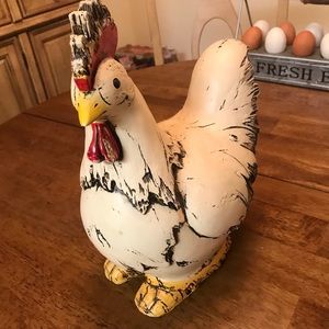 Rooster chicken figurine